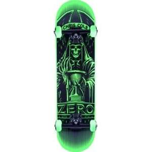  Zero Chris Cole Angel of Death Green Complete Skateboard 