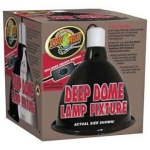  Zoo Med LF 17 Repti Deep Dome Clamp Lamp holds Powersuns 