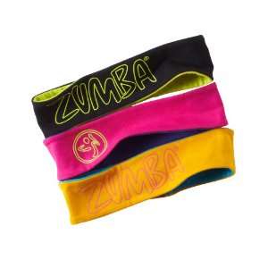  Zumba Fitness Glow Headband Pack of 3 (Multi, One Size 