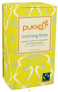 Pukka Herbs   Herbal Tea Organic Morning Time   20 Tea Bags