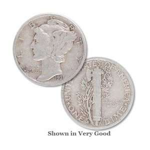  1931 S San Francisco Mint Mercury Dime 