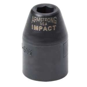  Armstrong 46 623 3/8 Inch Drive 6 Point Impact Socket, 23 