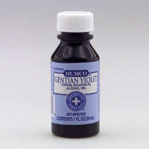  Humco Gentian Violet Solution 2% 2 Oz.   Each Health 