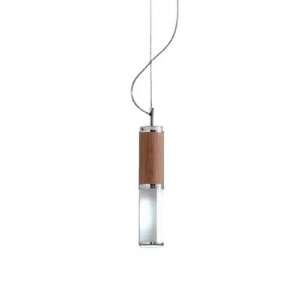  Bambu Pendant Size / Finish 21.41 / Inox and Wood 