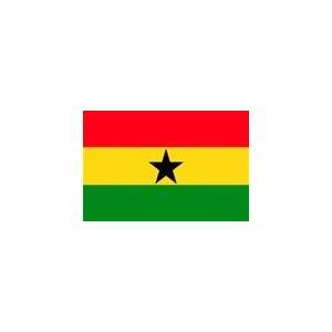  Ghana Flag, 2 x 3, Outdoor, Nylon