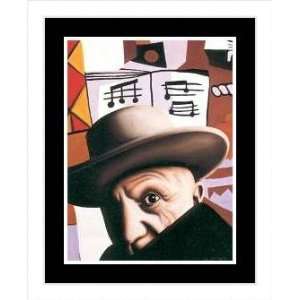  Homage to Picasso by Alan Bortman   Framed Artwork