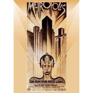  Metropolis Fritz Lang Cult Classic Silent Film PAPER 