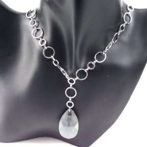  Necklace Chorégraphie silver plated grey. Jewelry