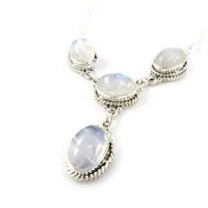  Necklace silver Heaven moonstone. Jewelry