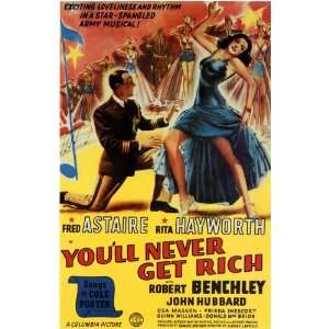  Youll Never Get Rich Movie Poster (11 x 17 Inches   28cm 