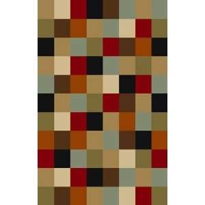  Concord Global   Norah   0450 Boxes Area Rug   23 x 6 
