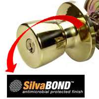 SilvaBond™ anti microbial coating is standard on all Master Lock 