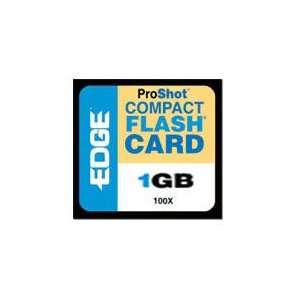  New   1GB 100X PROSHOT CF CARD   EDGDM 204372 PE 