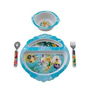  The First Years Disney Fairies 4 Piece Feeding Set, Colors 