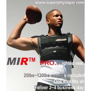  MiR Pro weighted vest   100lbs