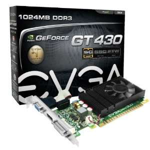  EVGA GeForce GT 430 Superclocked 1024 MB DDR3 PCI Express 