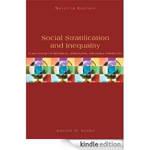 Social Stratification and Inequality Harold Kerbo  Kindle 