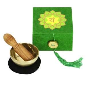  Meditation Bowl Mini, Heart Chakra; 2 dia; 2 3/4 Box 