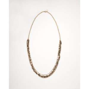  Coldwater Creek Triple chain Gold necklace Jewelry