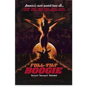  Full Tilt Boogie (1998) 27 x 40 Movie Poster Style A