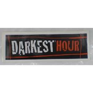  Darkest Hour 2x6 Music Sticker 