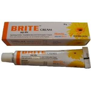 Brite Cream (Hydroquinone, Oxybenzone and Octinoxate) Hydroquinone 4%