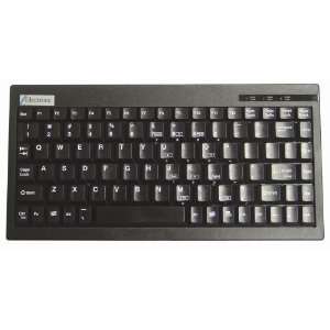  Mini Keyboard PS/2 Black 