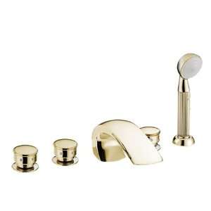  DreamLine Faucet THREEDLFHD12598PB DF, Polished Brass 