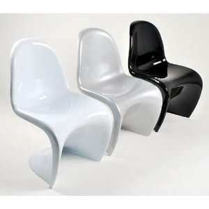  Viva Modern 127 2   Dining Chair   Pop   White  Pack of 4 