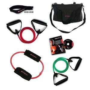Ripcords Exercise Band Home Gym Resistance Training Kit  