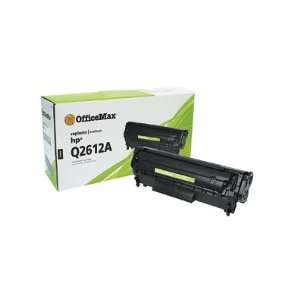 OfficeMax Black Toner Cartridge Compatible with HP 12A 