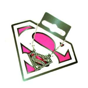  Supergirl Necklace   silver