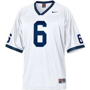Nike Penn State Nittany Lions Youth #6 Replica Football Jersey   White 