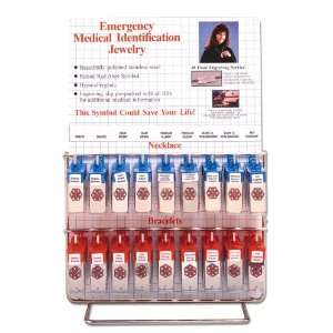  Medical Alert Jewelry Rack (Vials) with Products By Apex 