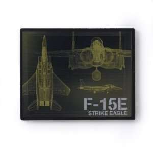  Wireframe F 15E Magnet 