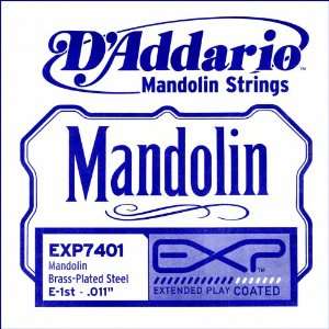   EXP Mandolin Single String, First String, .011 Musical Instruments