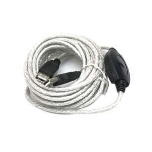  16FT 5M Active USB 2.0 Extension / Repeater Cable 