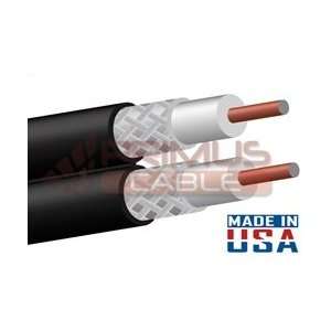  RG6 Dual 18AWG Coaxial Cable (CM/PVC) CATV Solid .040 CCS 