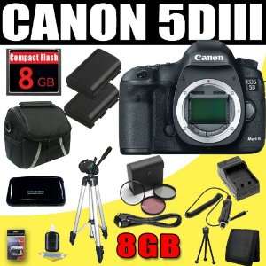 Canon EOS 5D Mark III 22.3 MP Full Frame CMOS with 1080p Full HD Video 