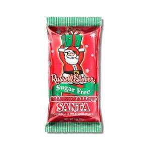  Sugar Free Marshmallow Santas   Box of 18 1 Oz Santas 
