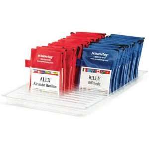  5 Pack Oneway Name Tag Tray