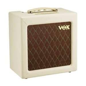  Vox Ac4tv 4W 1X10 Tube Guitar Combo Amp Cream Everything 