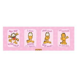  Television Posters Garfield   Pink Poster   11.9x35.7 