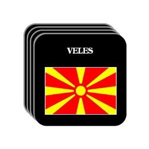  Macedonia   VELES Set of 4 Mini Mousepad Coasters 