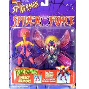  Spider Man (Toy Biz) Wasp Spider Force Action Figure Toys 