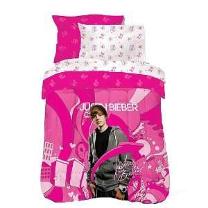  Justin Bieber Justins World Microfiber Comforter Set 