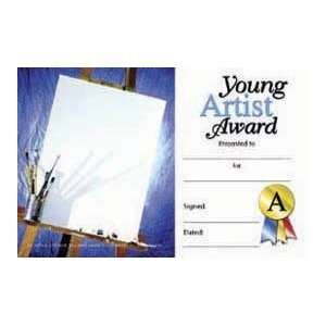 Hayes School Publishing VA714 Young Artist Award  Set of 25 5.5 X 8 