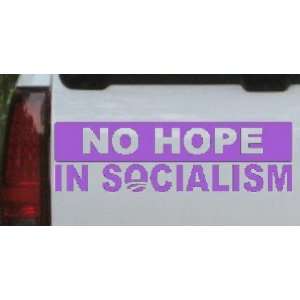 No Hope in Socialism Political Car Window Wall Laptop Decal Sticker 