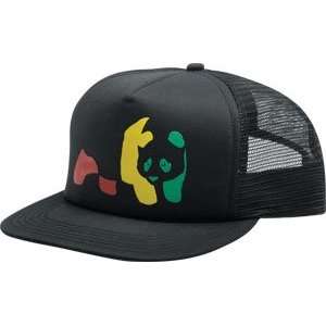   Jamaican Me Crazy Mesh Hat Adjustable [Black/Rasta]