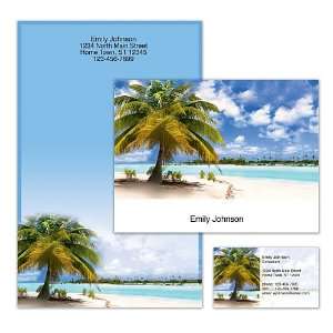  Tropical Paradise Personalized Stationery